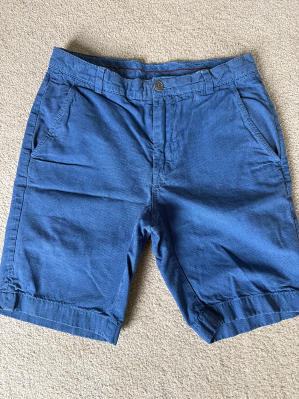 Brooks Brothers Navy Blue Flat Front Men’s Shorts
